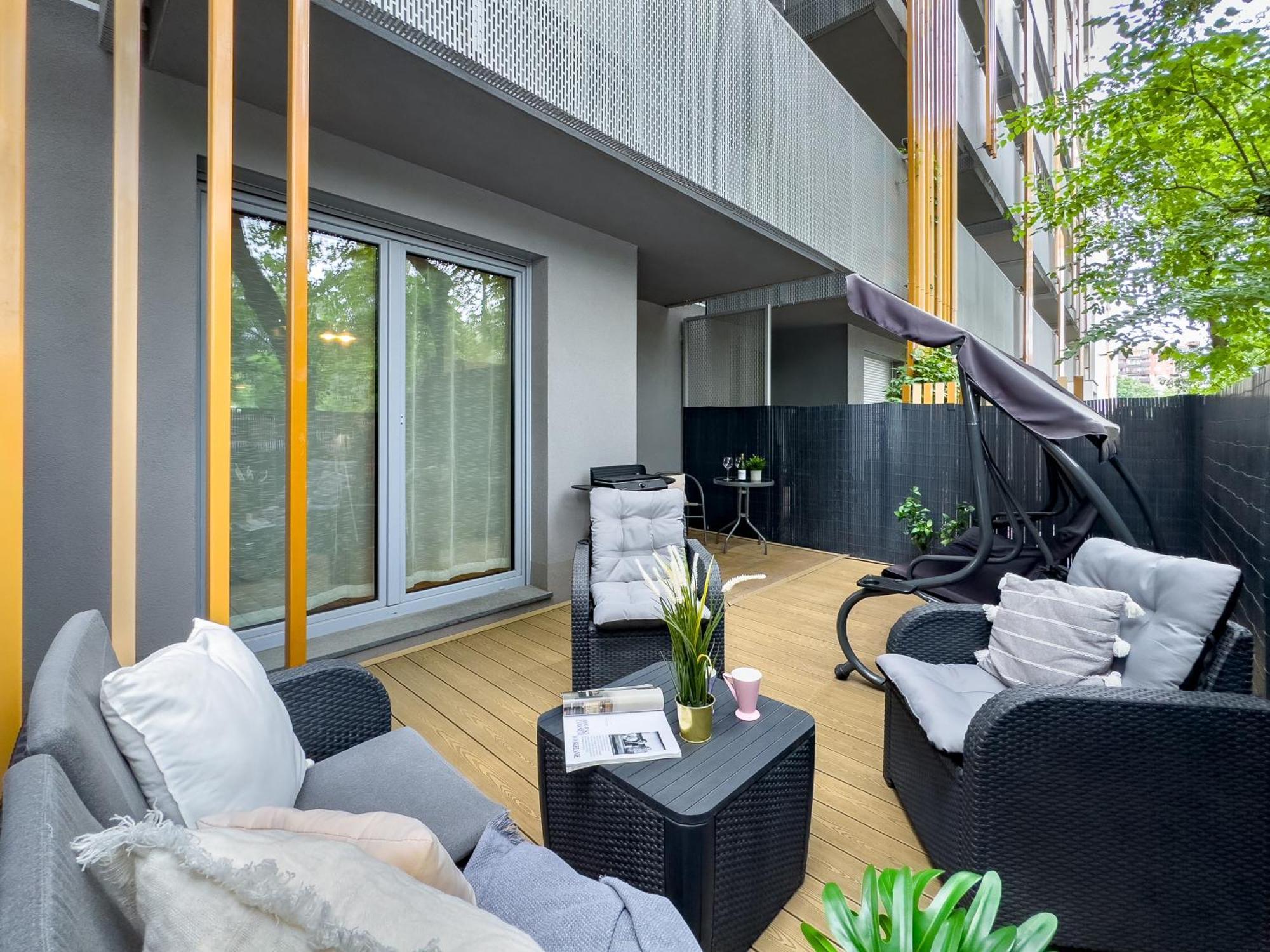 Apartament Z Duzym Tarasem W Centrum Krakowa Екстериор снимка